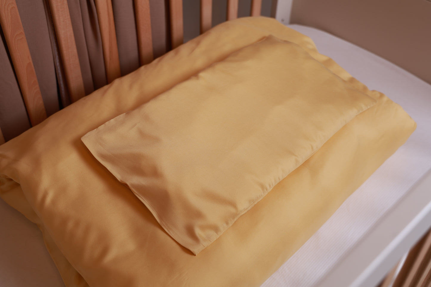 mocha Canopy with bed set