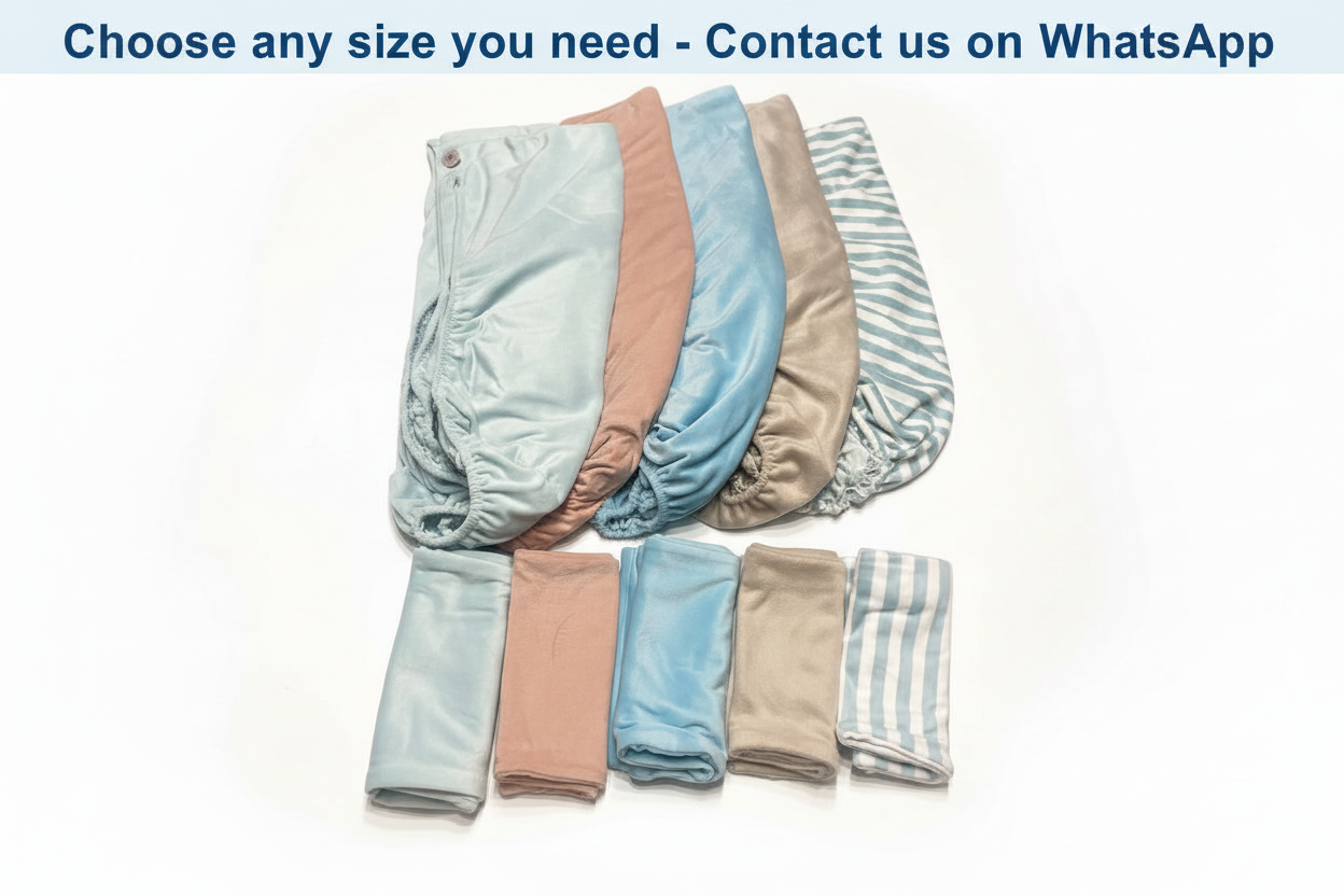 ملاءة سرير مخملية