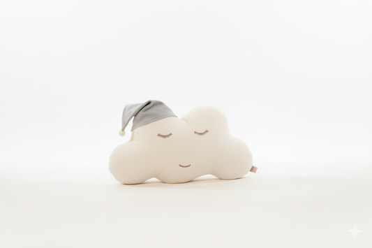 small cloud with embroidery