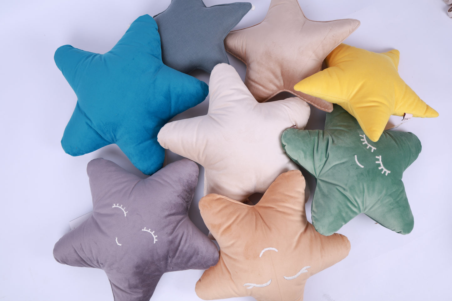 Star plain or with embroidery