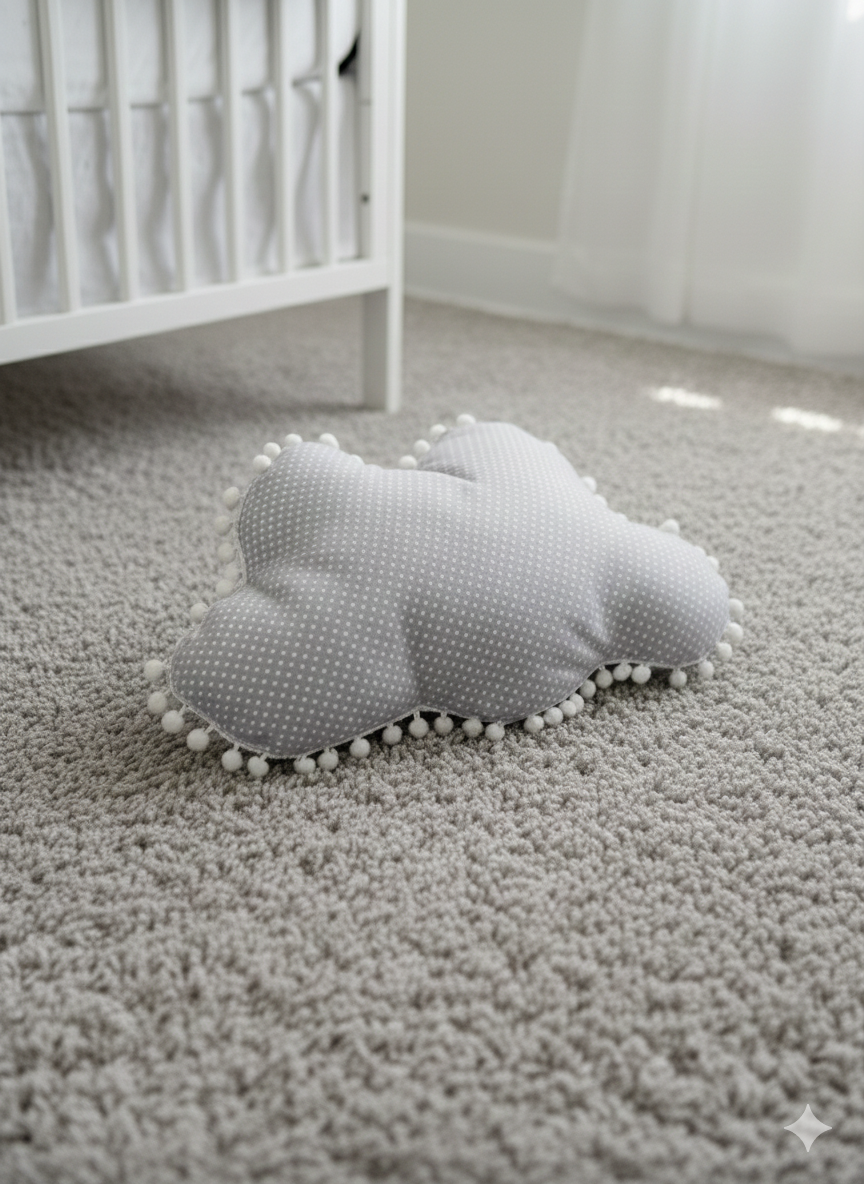 Round mat with 2 cushions