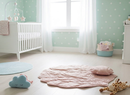 Shell mat with a small shell cushion