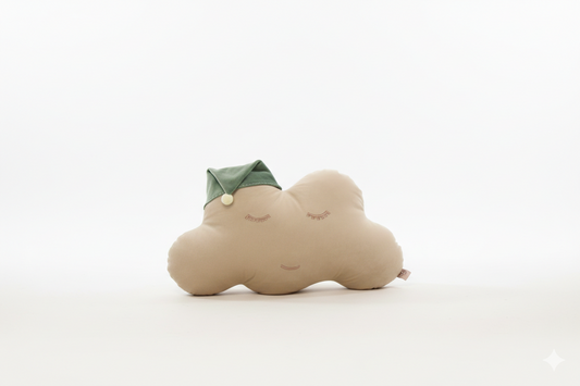 small cloud with embroidery