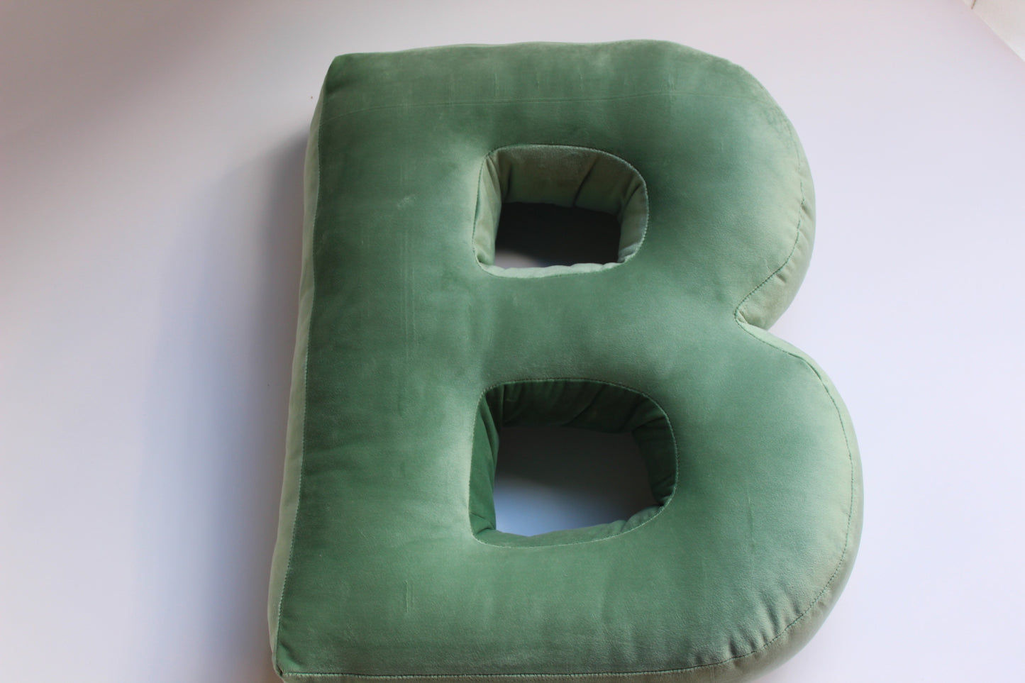 Big letter cushion