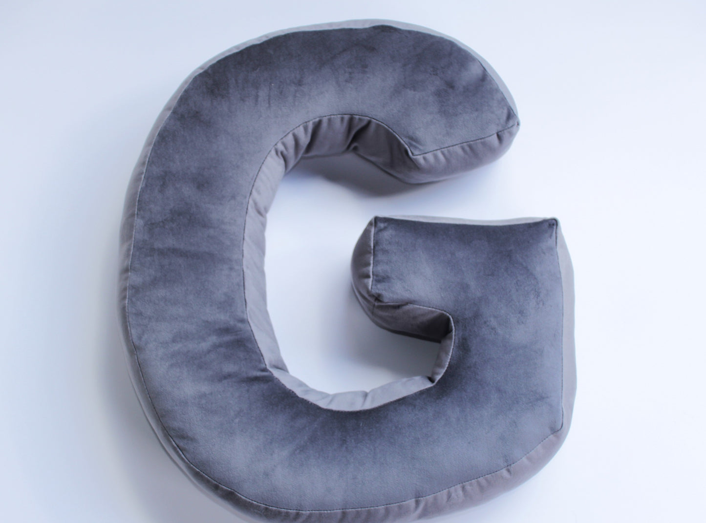 Big letter cushion